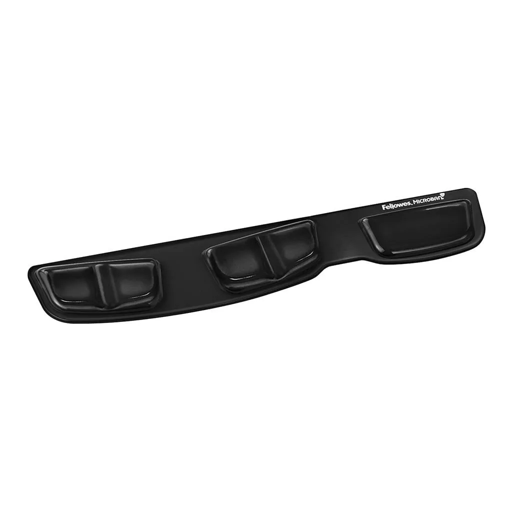 Fellowes Keyboard Palm Support - Black PU Cover