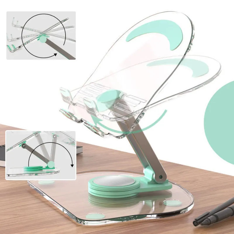 Foldable Transparent Acrylic Tablet Stand