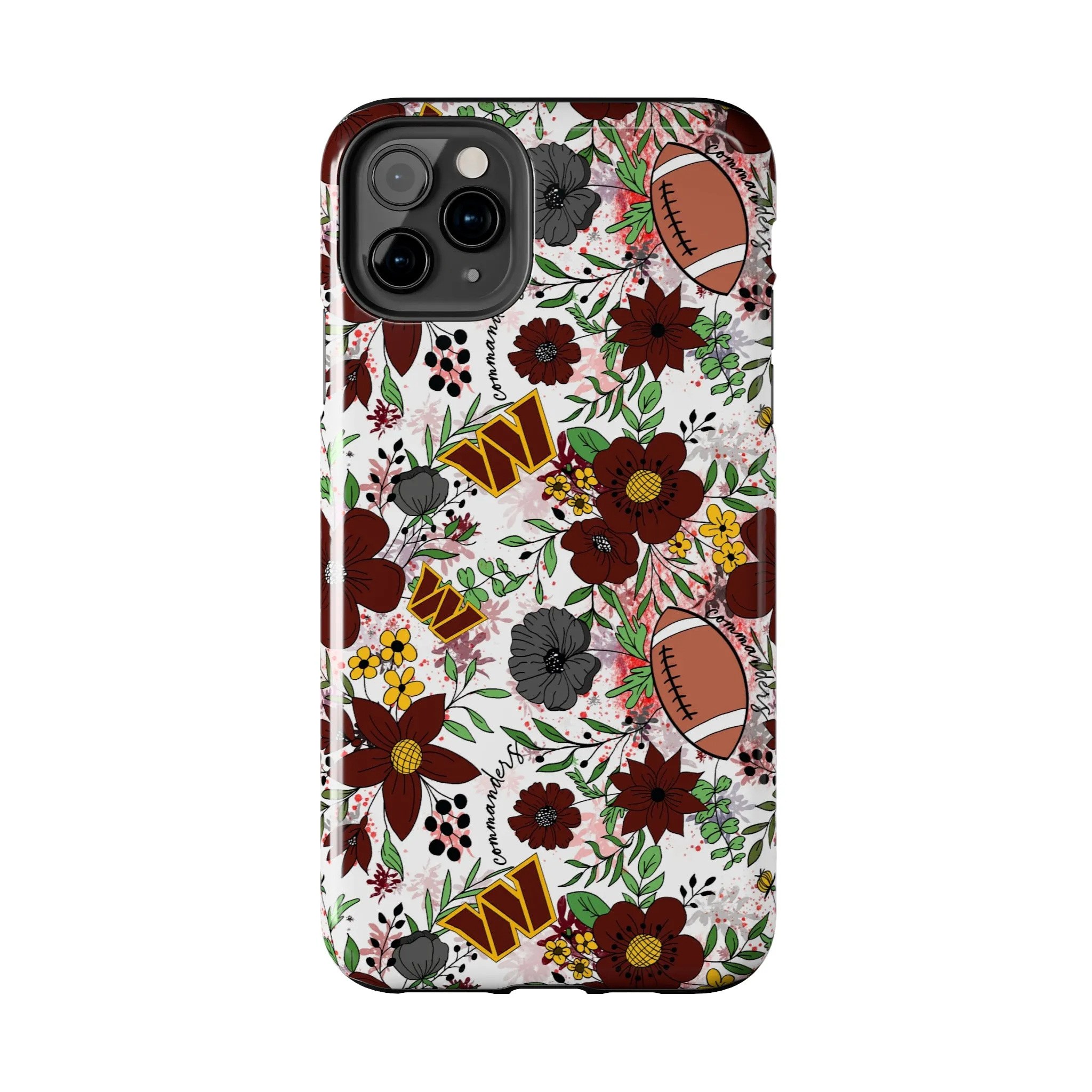 Football Commanders Phone Case Gift Inspired Fan Art Gift Iphone