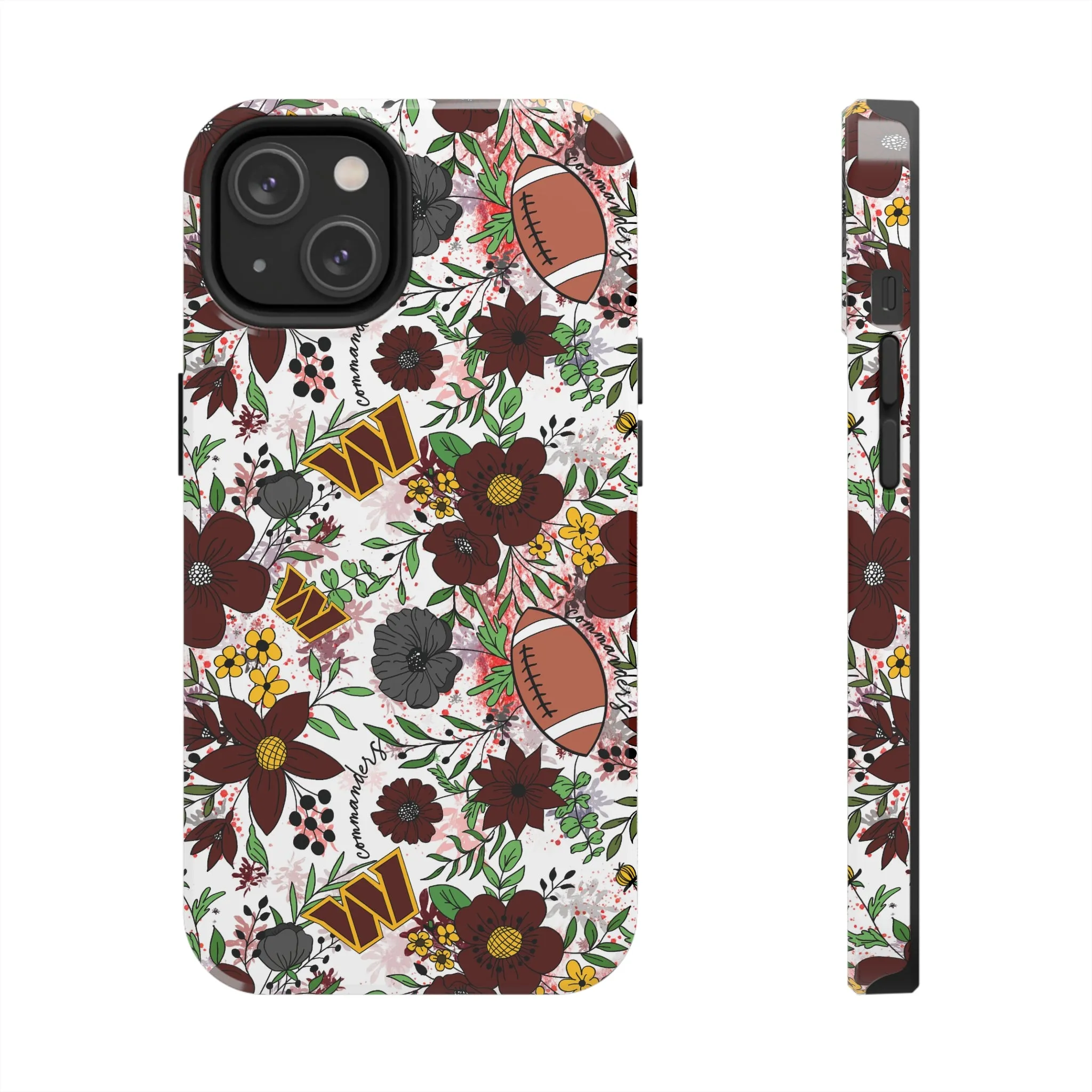 Football Commanders Phone Case Gift Inspired Fan Art Gift Iphone