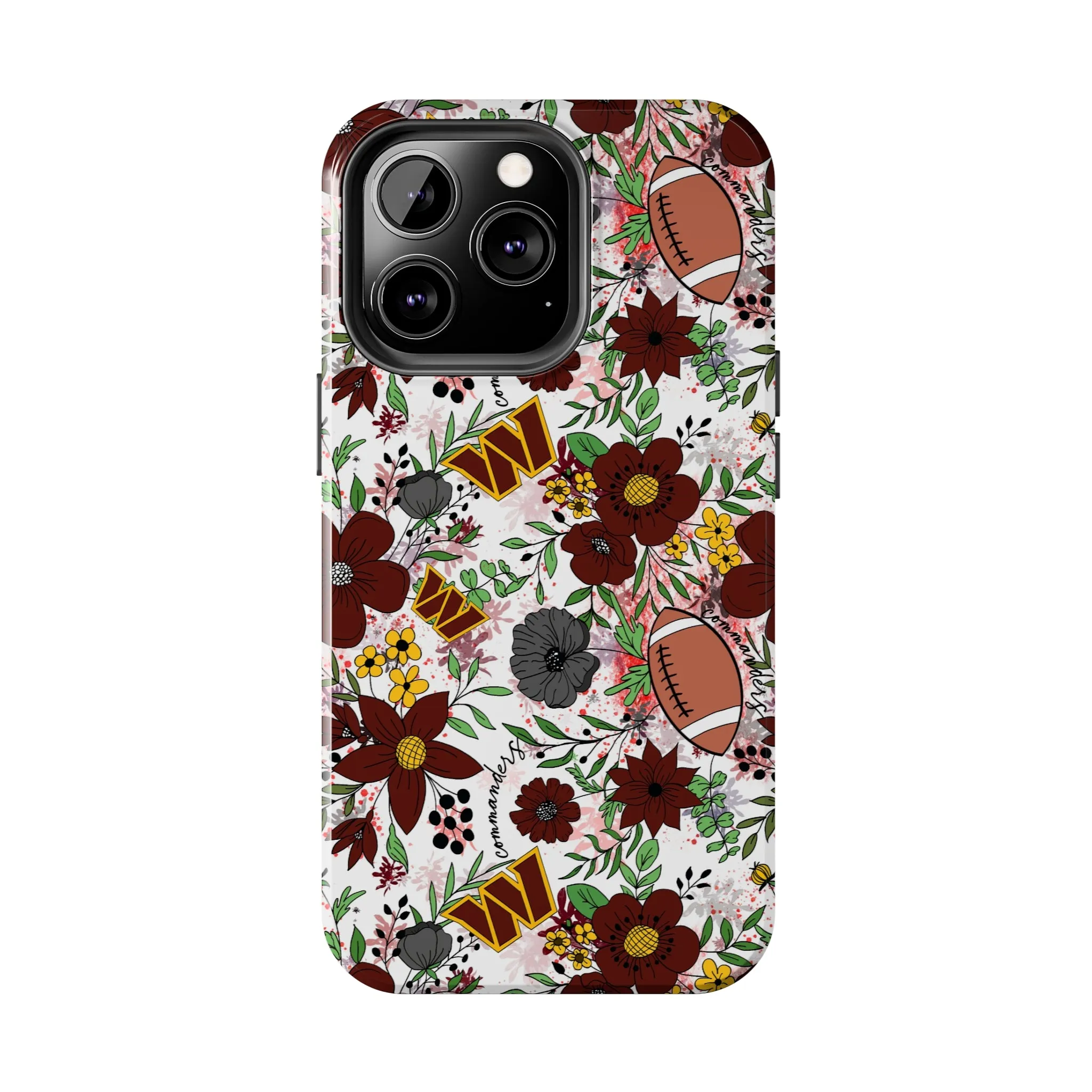 Football Commanders Phone Case Gift Inspired Fan Art Gift Iphone