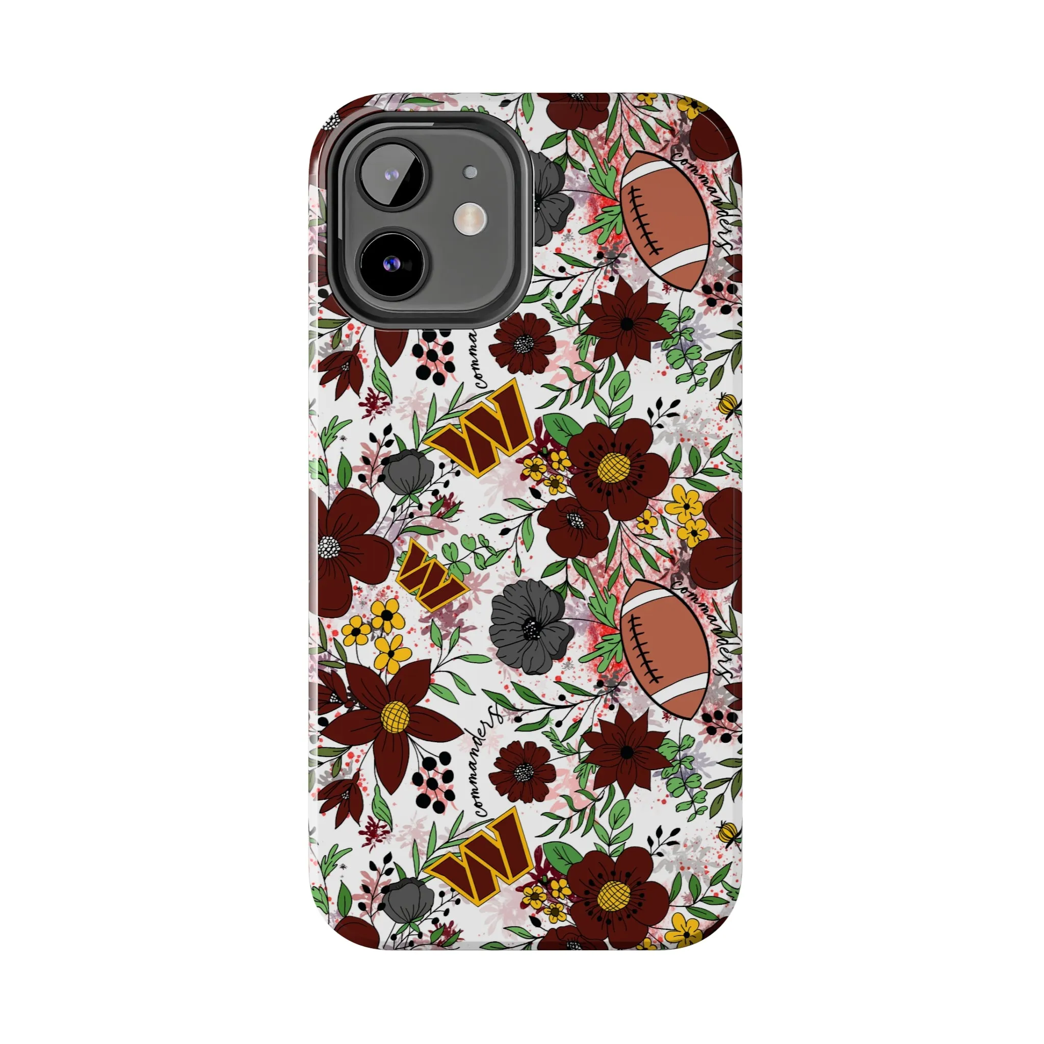 Football Commanders Phone Case Gift Inspired Fan Art Gift Iphone