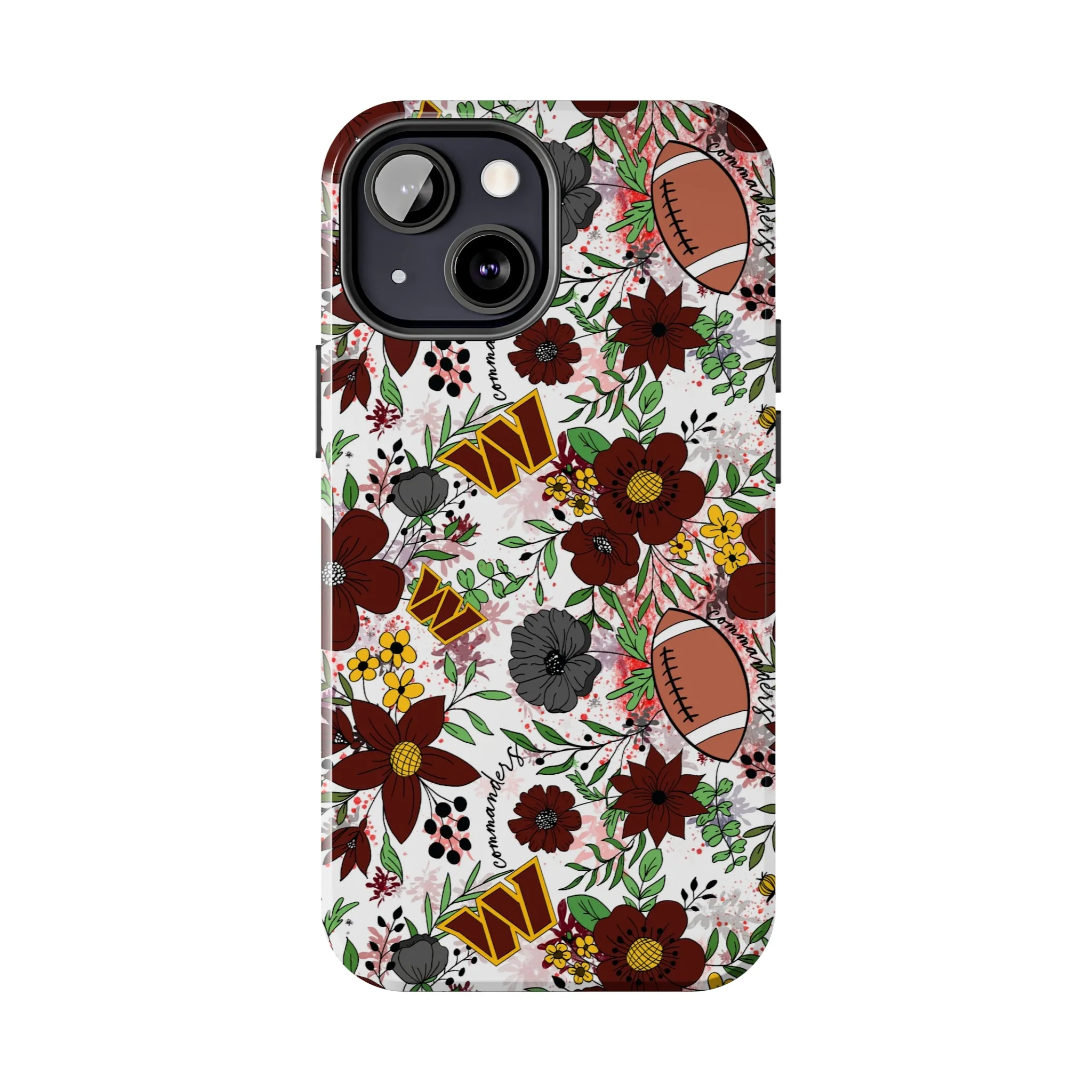 Football Commanders Phone Case Gift Inspired Fan Art Gift Iphone