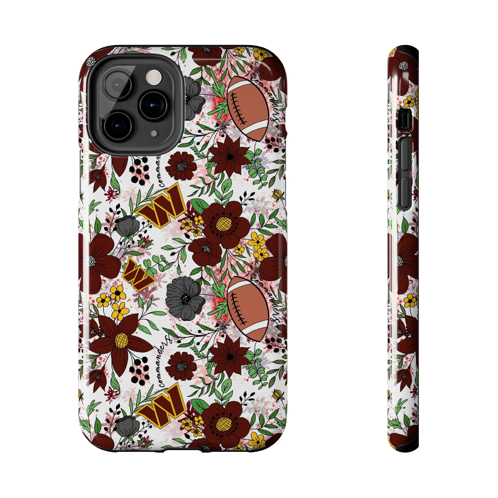 Football Commanders Phone Case Gift Inspired Fan Art Gift Iphone