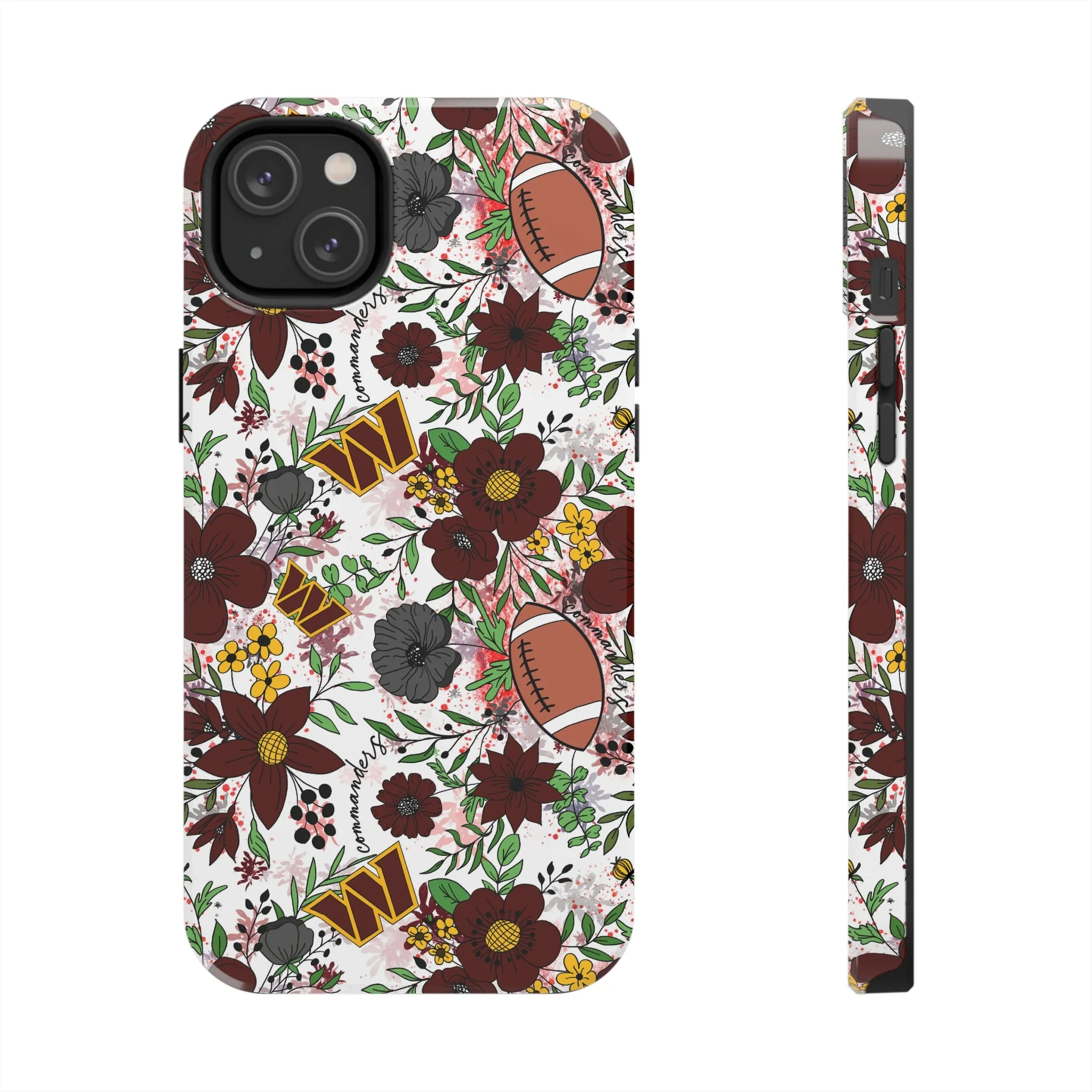 Football Commanders Phone Case Gift Inspired Fan Art Gift Iphone