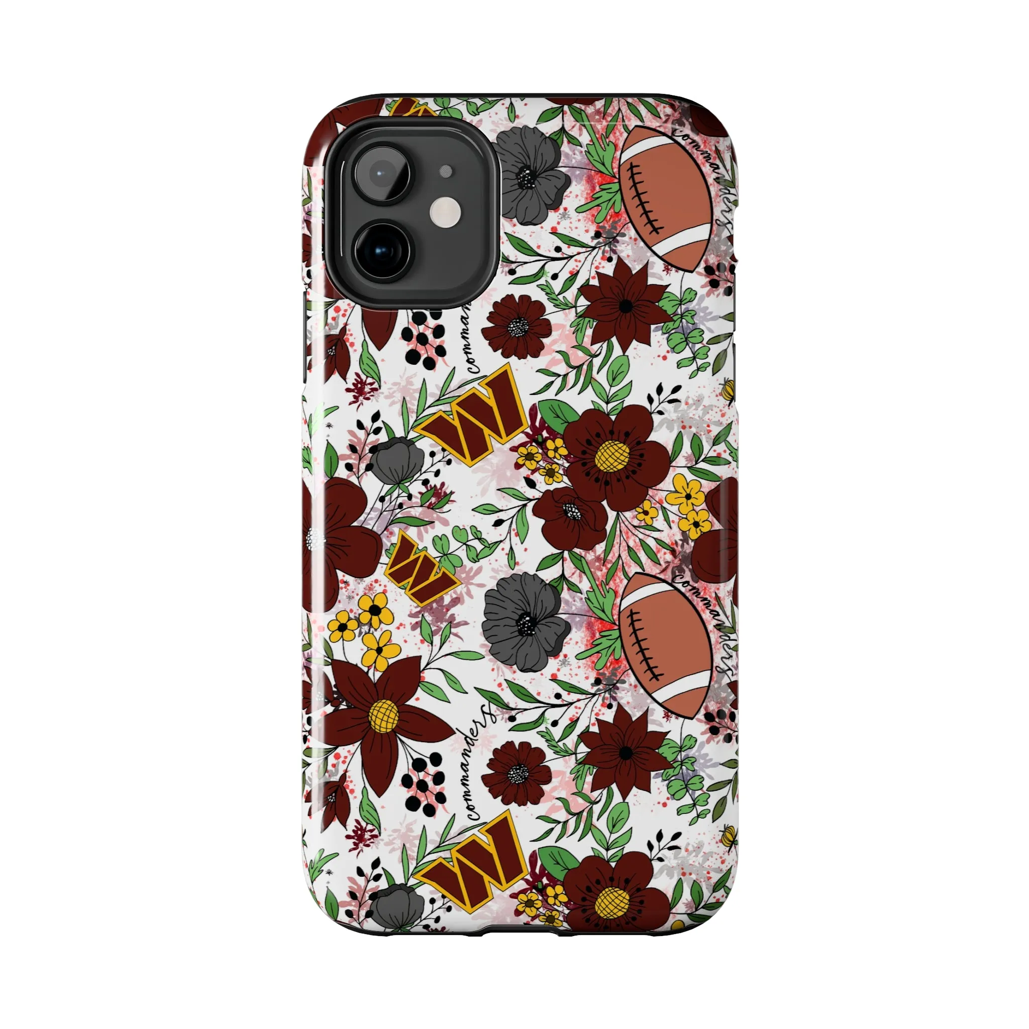 Football Commanders Phone Case Gift Inspired Fan Art Gift Iphone