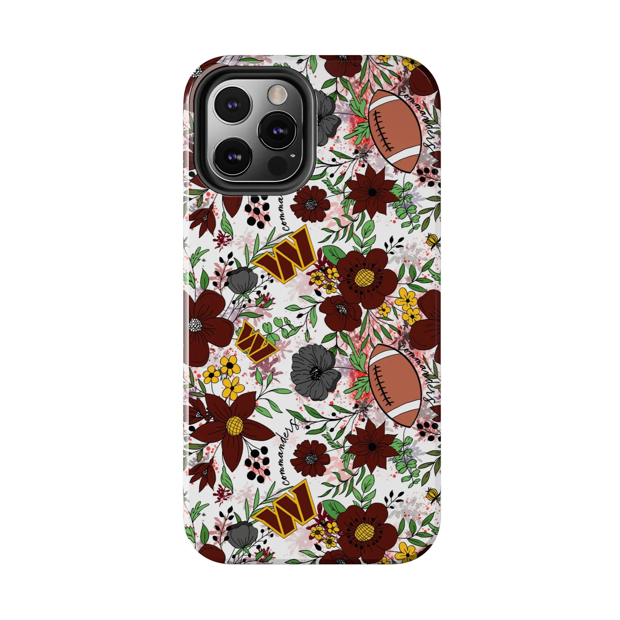 Football Commanders Phone Case Gift Inspired Fan Art Gift Iphone