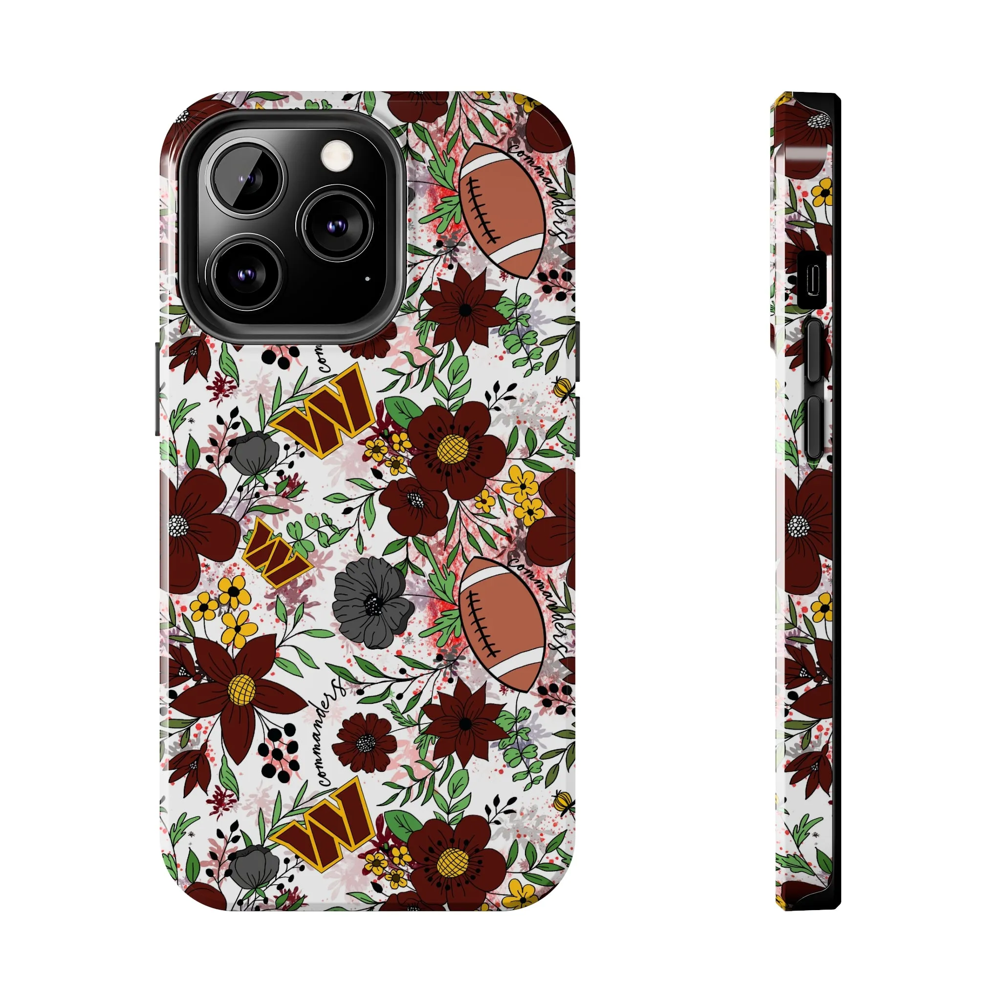 Football Commanders Phone Case Gift Inspired Fan Art Gift Iphone