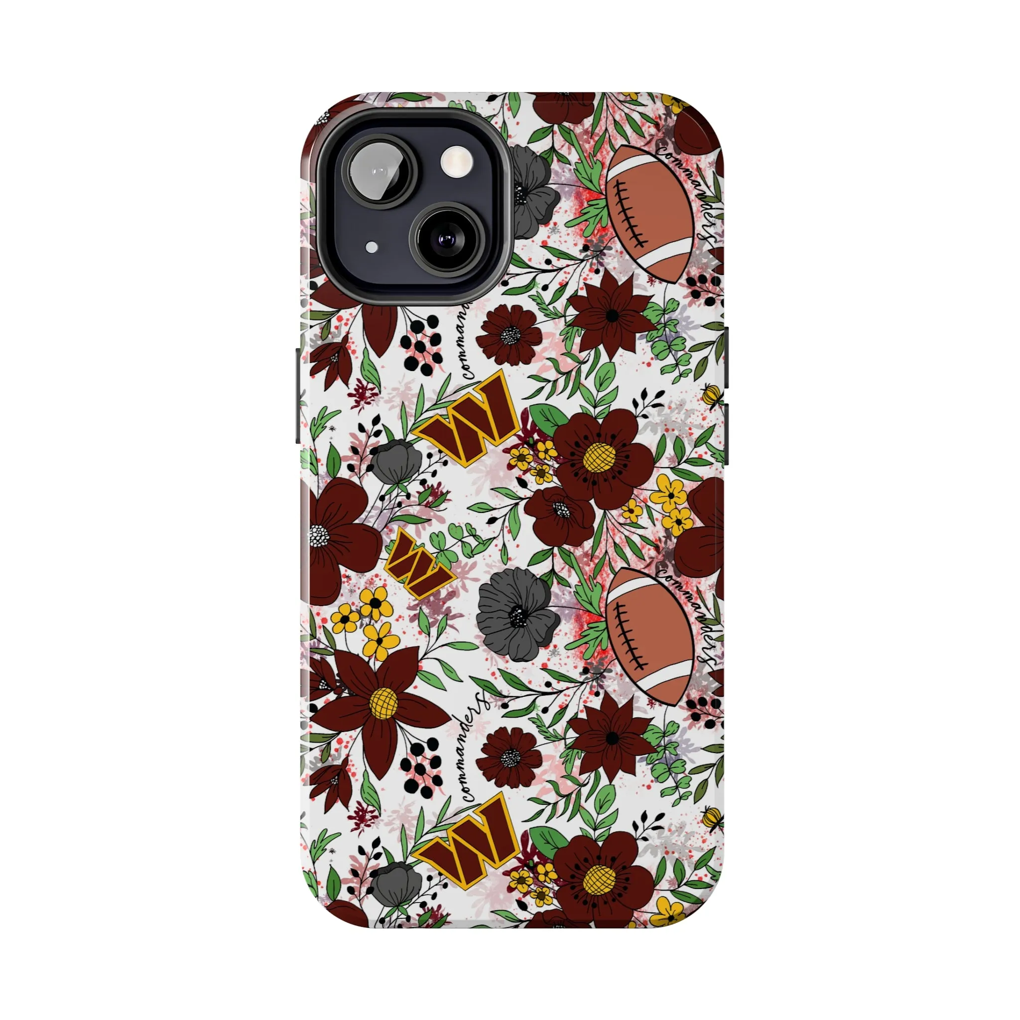 Football Commanders Phone Case Gift Inspired Fan Art Gift Iphone