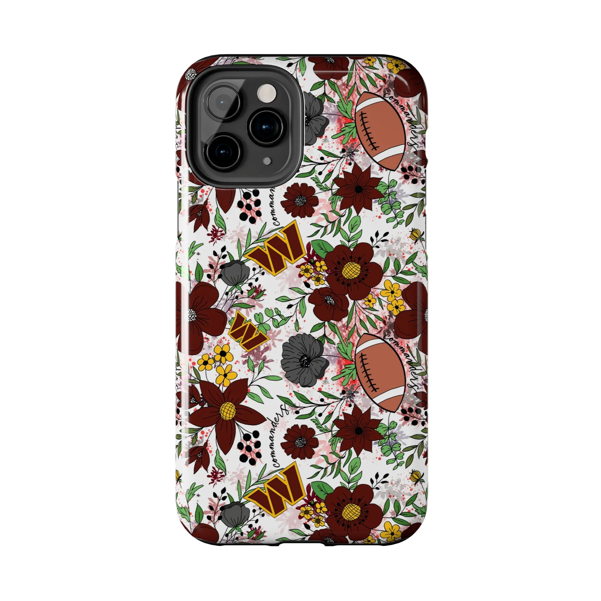 Football Commanders Phone Case Gift Inspired Fan Art Gift Iphone