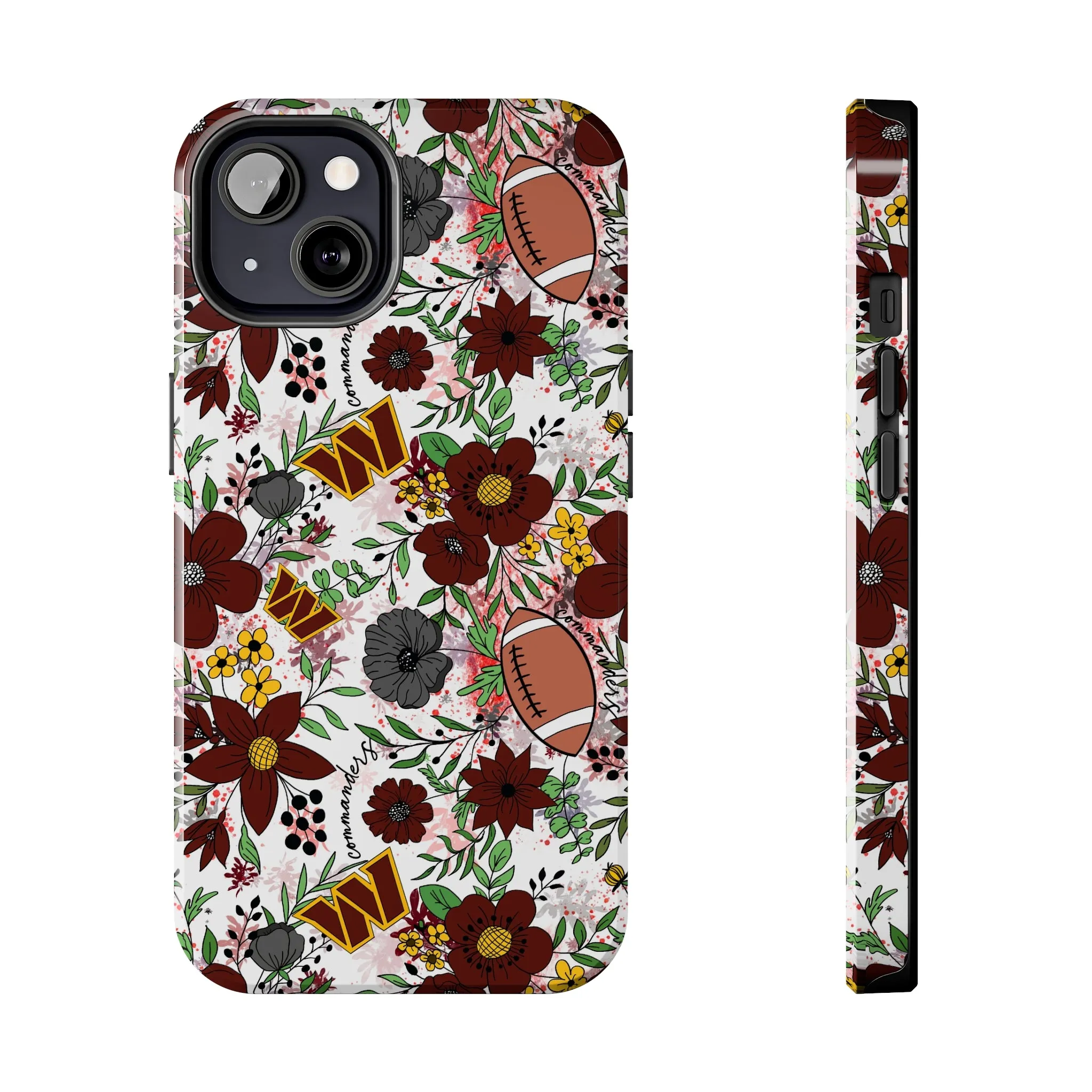 Football Commanders Phone Case Gift Inspired Fan Art Gift Iphone