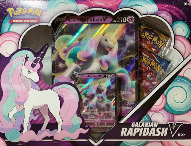 Galarian Rapidash V Box