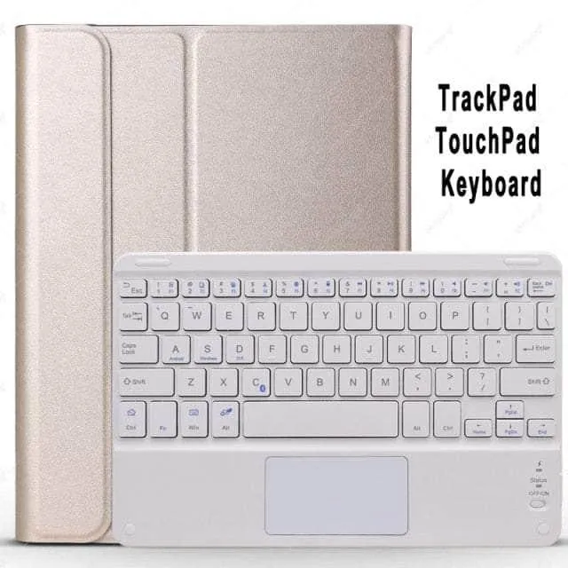 Galaxy Tab S8 11 X700 Wireless Leather Keyboard Trackpad Case