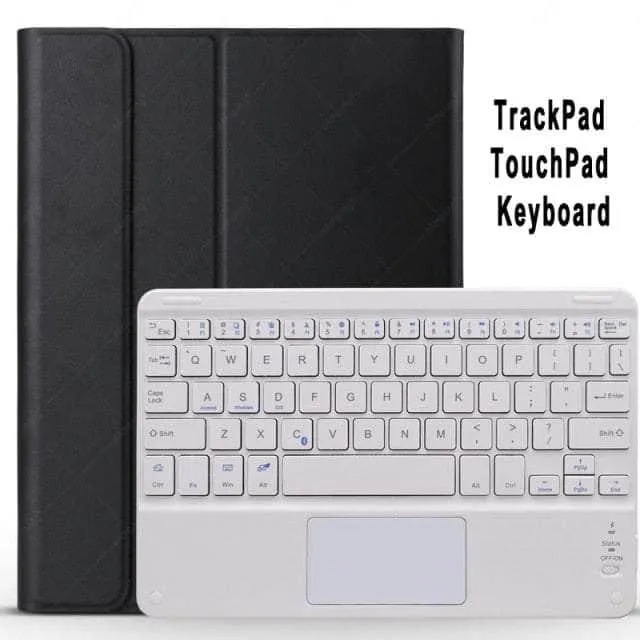 Galaxy Tab S8 11 X700 Wireless Leather Keyboard Trackpad Case