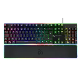 Gaming Keyboard Newskill Gungnyr Pro Black LED RGB Spanish Qwerty