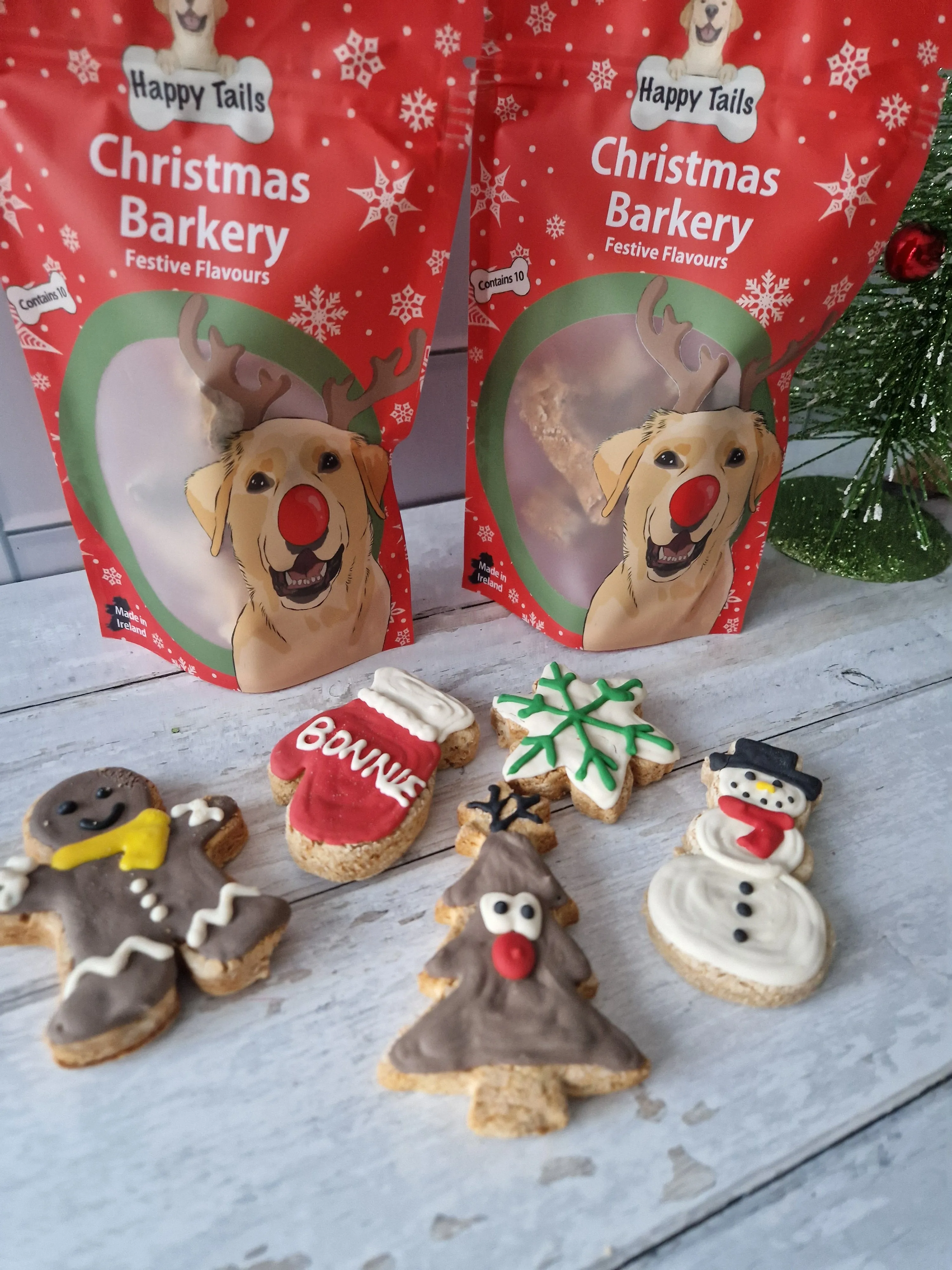 Happy Tails Barkery Christmas Box-Zoe Barkery Festive Box