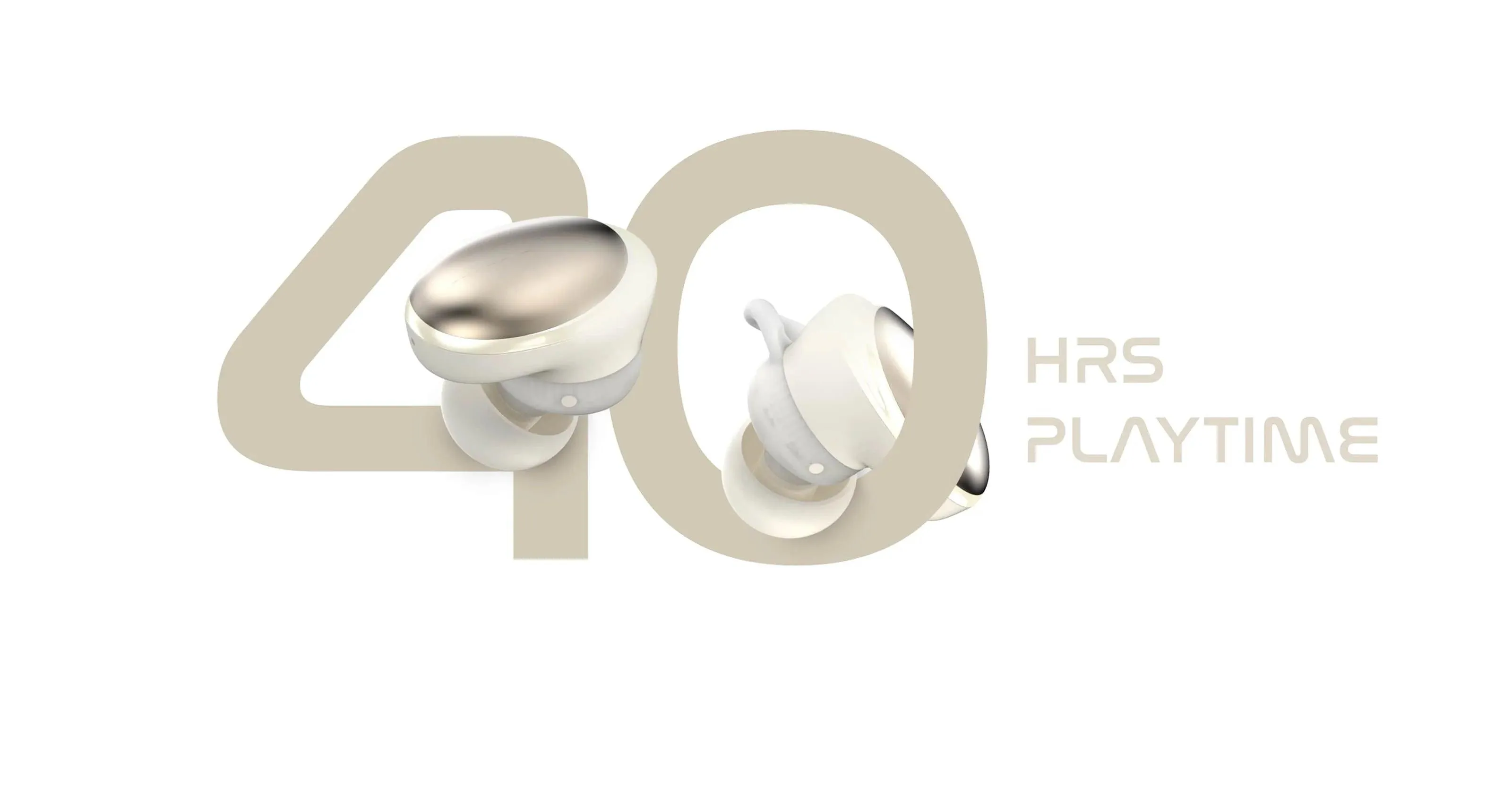 HIFUTURE HYBRID FUSION ANC EARPODS CHAMPAGNE | 181459