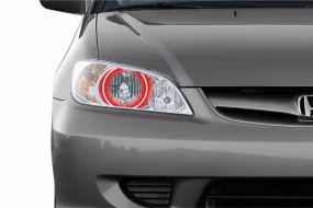 Honda Civic (04-05): Profile Prism Fitted Halos (Kit)