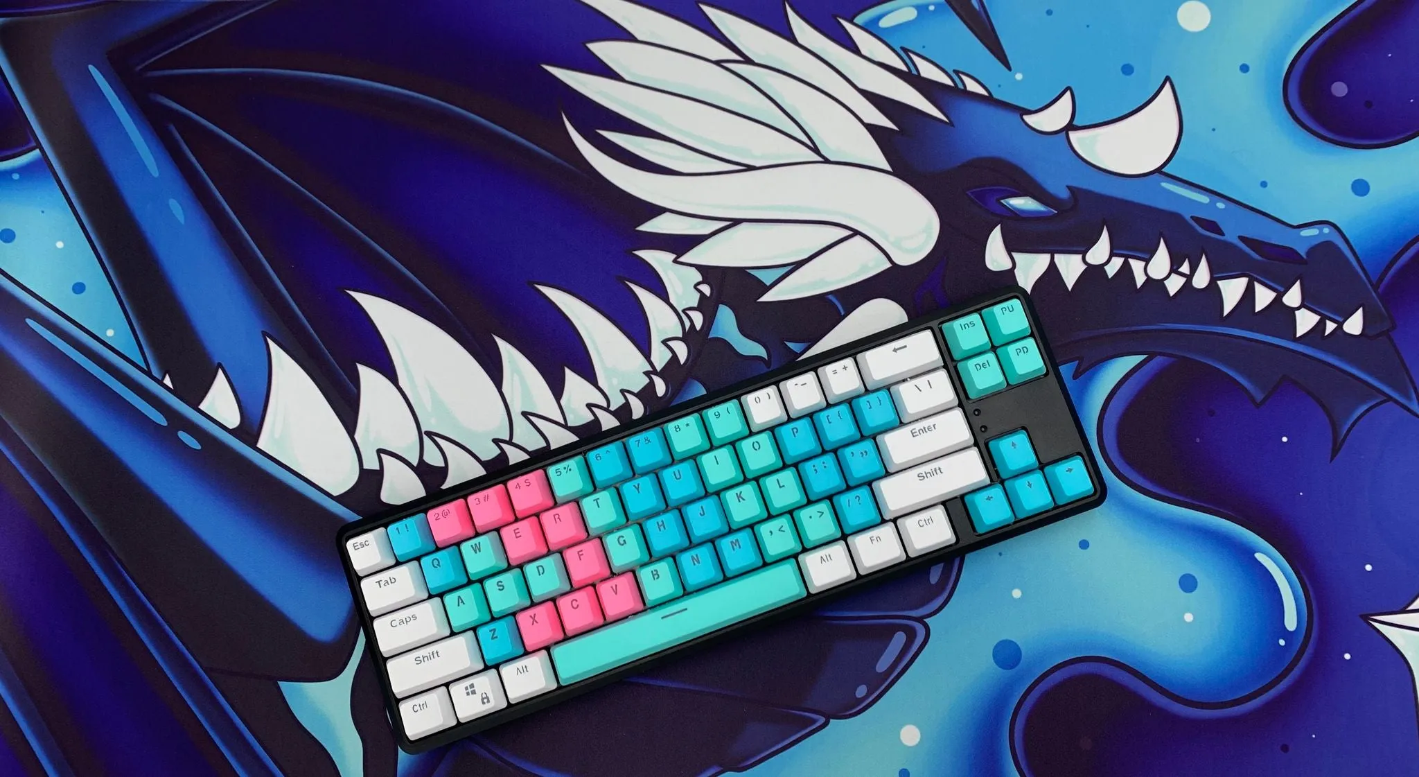 Hotswap 65% Mechanical Keyboard - Cosmic Candy V1