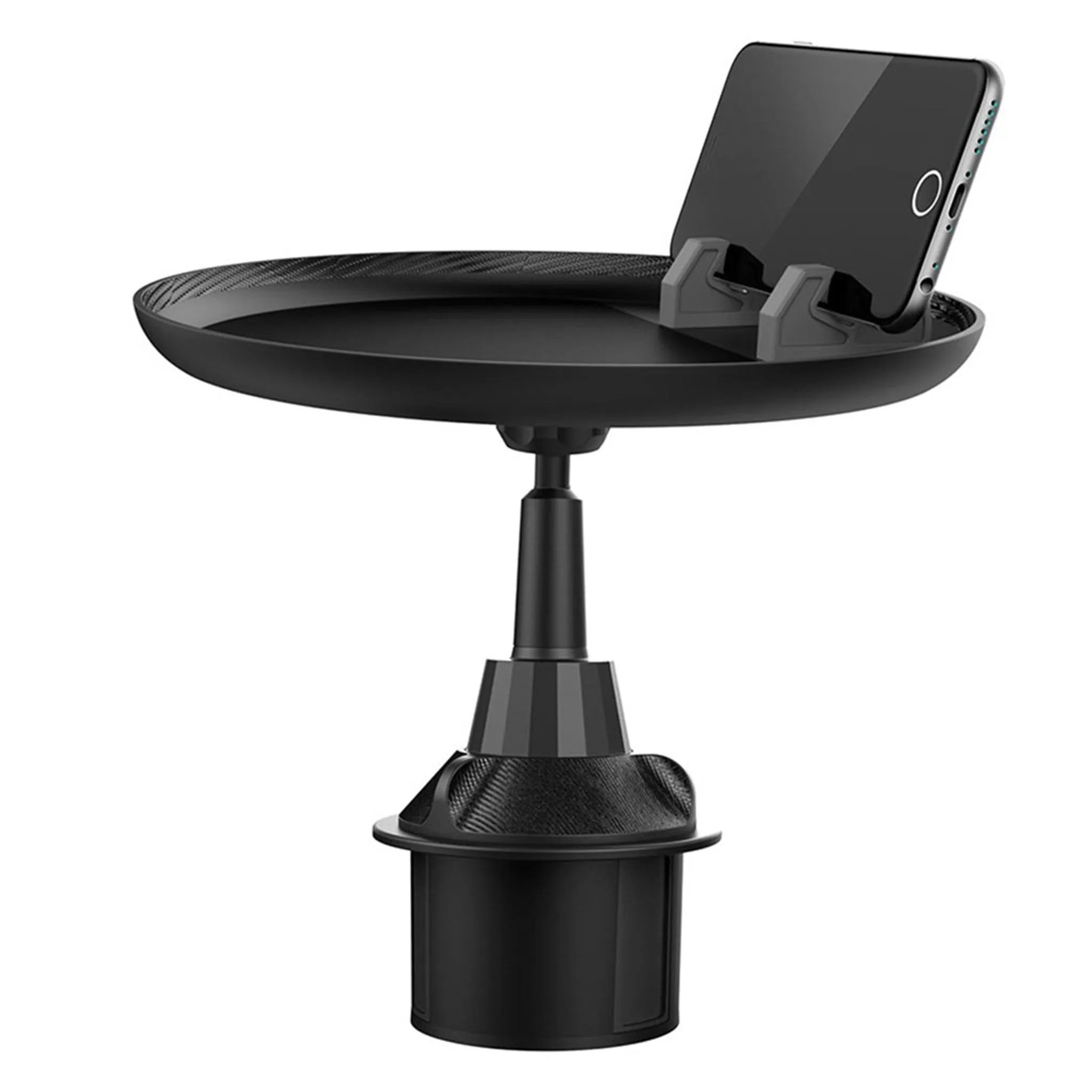 HS-P05 Universal short style rotatable car mount phone   meal tray holder