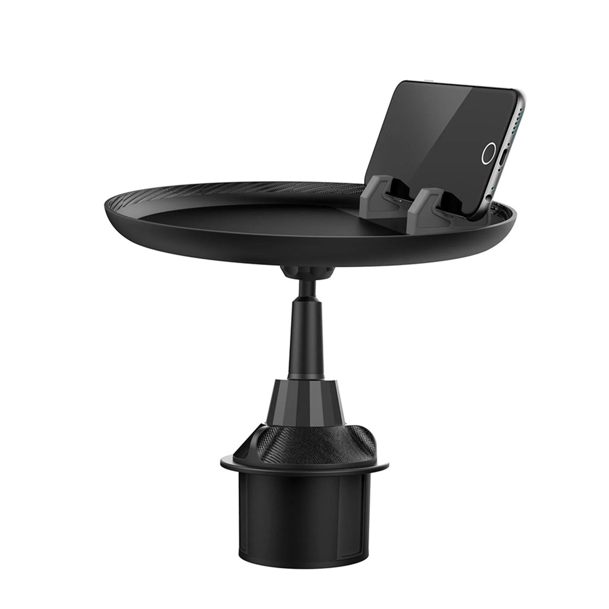 HS-P05 Universal short style rotatable car mount phone   meal tray holder