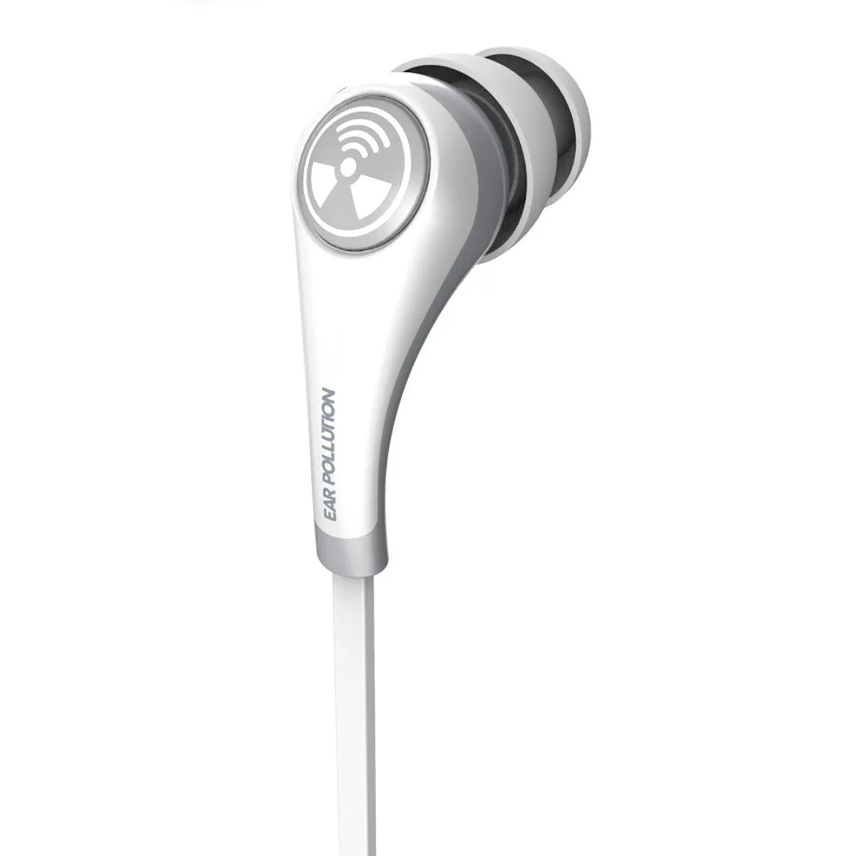 iFrogz Bolt   Ear Pollution Earphone White - IFBLTM-WH0