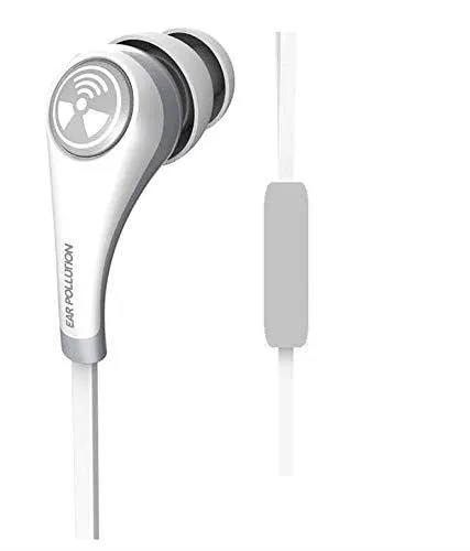 iFrogz Bolt   Ear Pollution Earphone White - IFBLTM-WH0