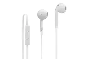 iStore Classic Earbuds - Glossy Off-White