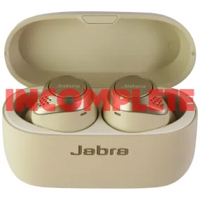 Jabra Elite 75t True Wireless Earbuds with Charging Case - Gold Beige