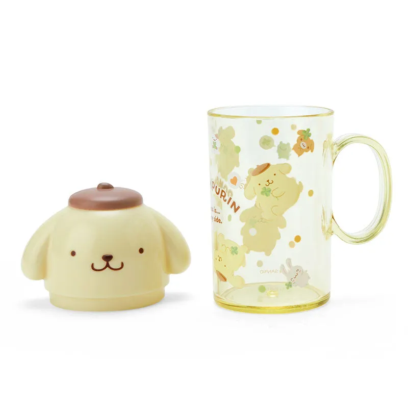 Japan Sanrio - Pompompurin Toothbrush & Cup Set