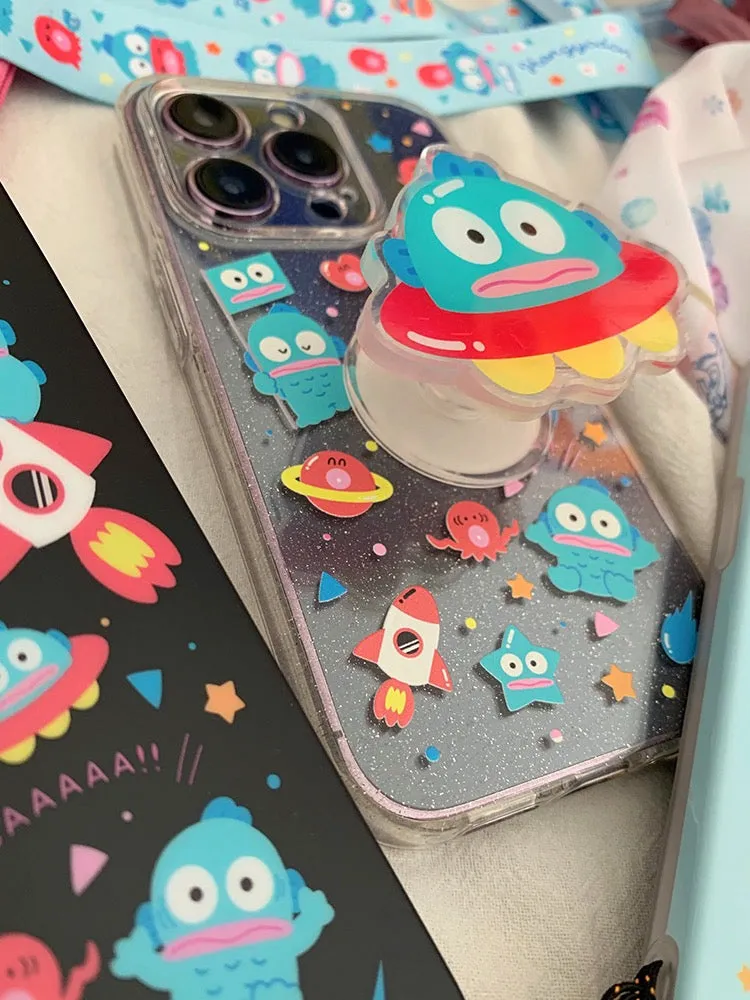 Japanese Cartoon Hangyodon UFO Phone Stand