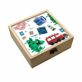 Jewellery Box Makepup Organizer -  City