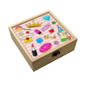 Jewellery Box Wooden Jewelry Organizer -  Queen Jewellery