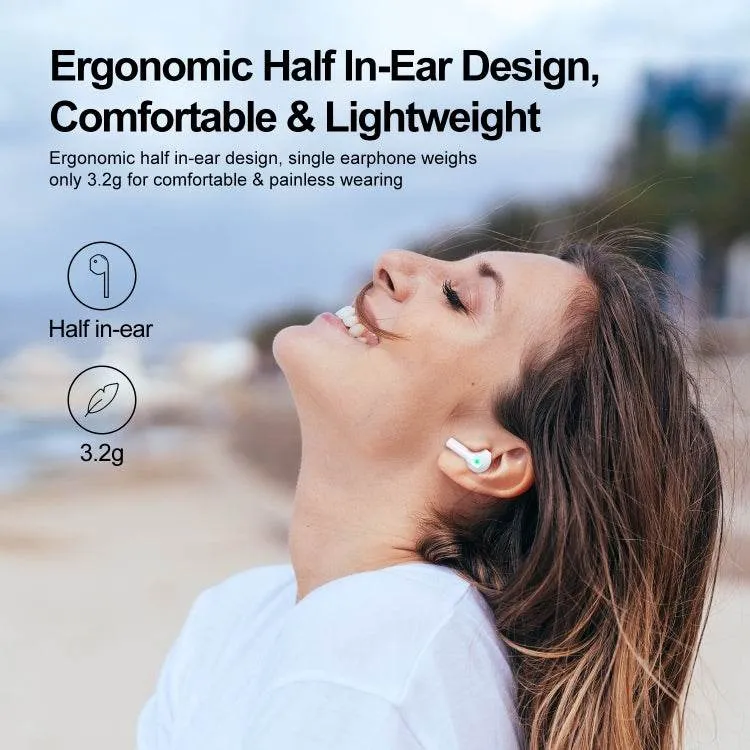 JOYROOM JR-TL11 ENC Bluetooth Earbuds with 4-Microphone Noise Reduction and 21 Hours of Playtime