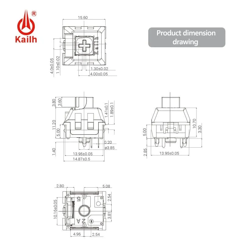 Kailh Chosfox Arctic Mechanical Keyboard Switches