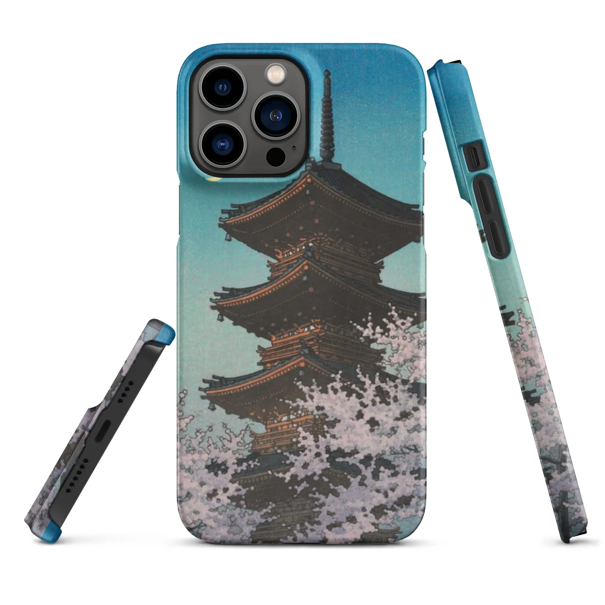 Kawase Hasui Temple case for iPhone®