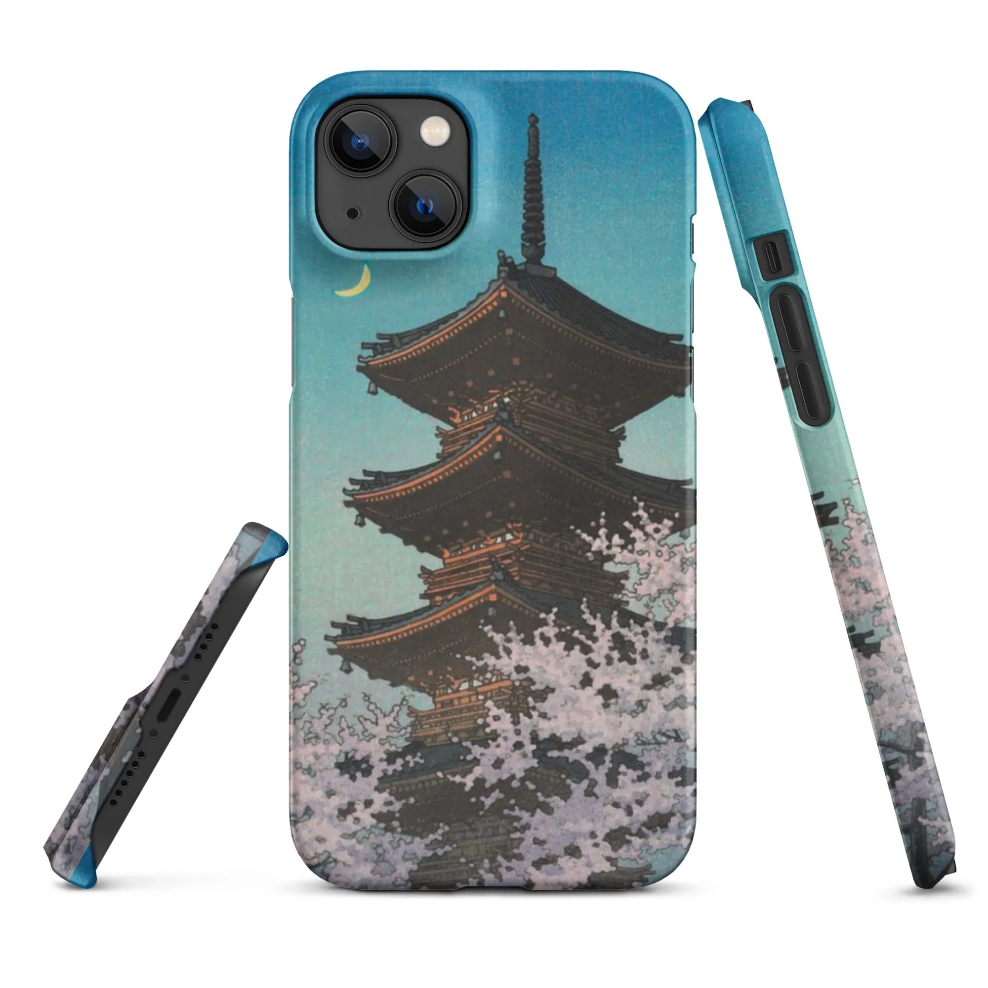 Kawase Hasui Temple case for iPhone®