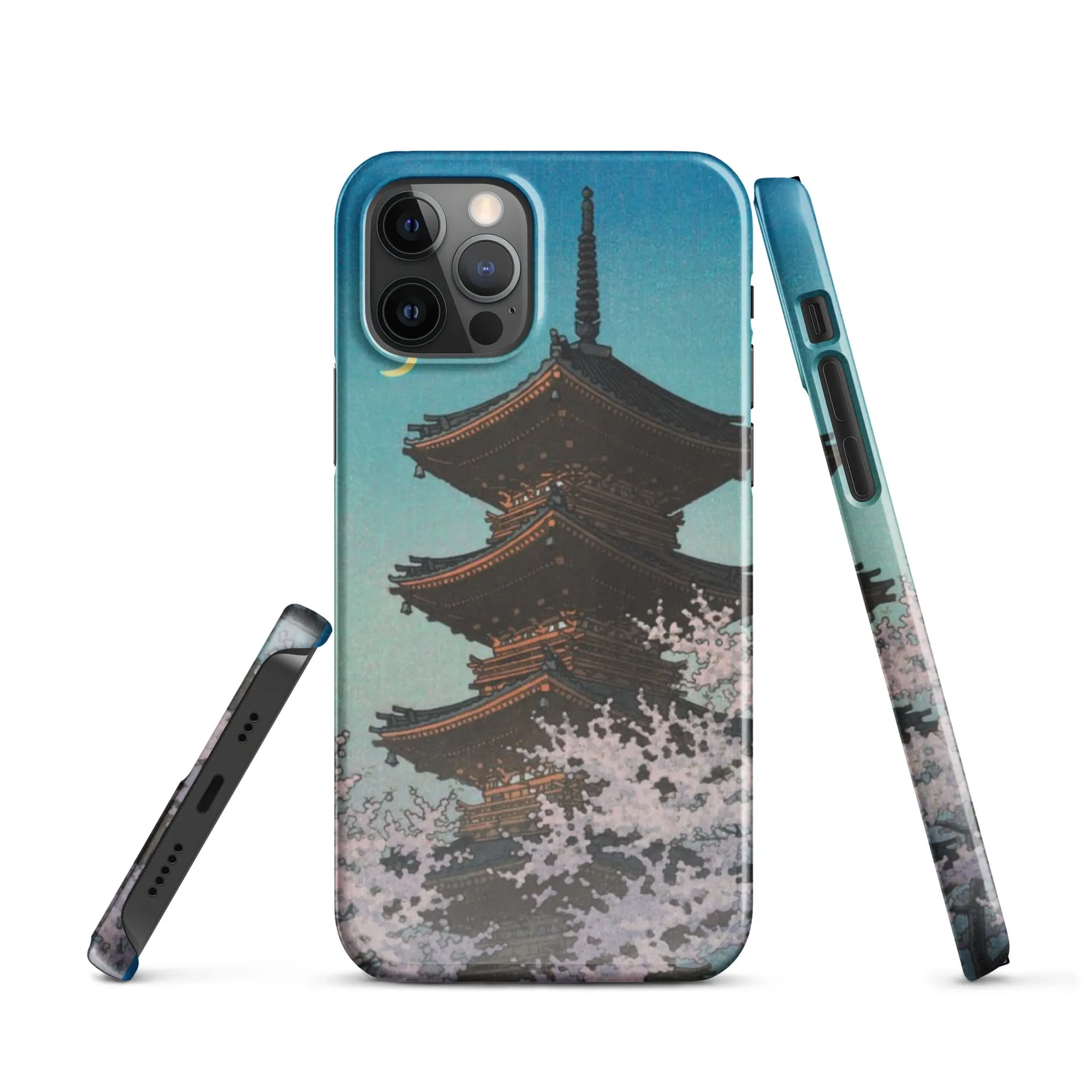 Kawase Hasui Temple case for iPhone®