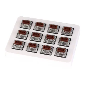 Keychron Brown Gateron Low Profile Switch With Holder
Set 12Pcs/Set