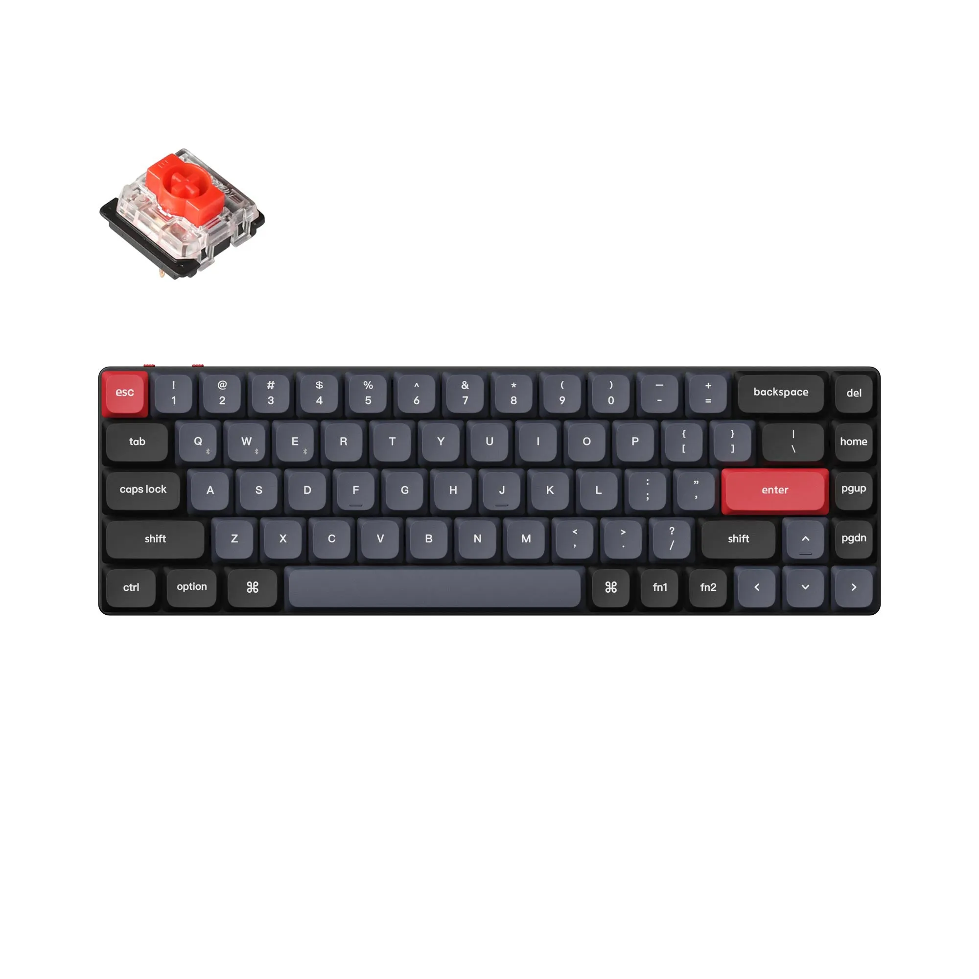 Keychron K7 Pro QMK/VIA Wireless Custom Mechanical Keyboard