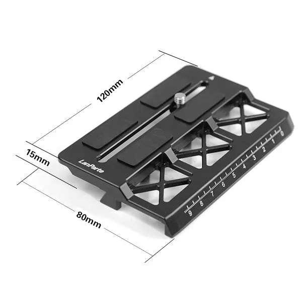 LanParte Offset Camera Plate for Ronin-S for BMPCC 4K