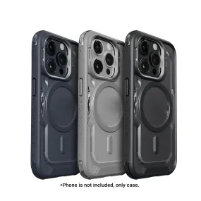 Laut Crystal Matter Case for iPhone 15 Series - Build-in Metal Ring Stand and MagSafe Compatible