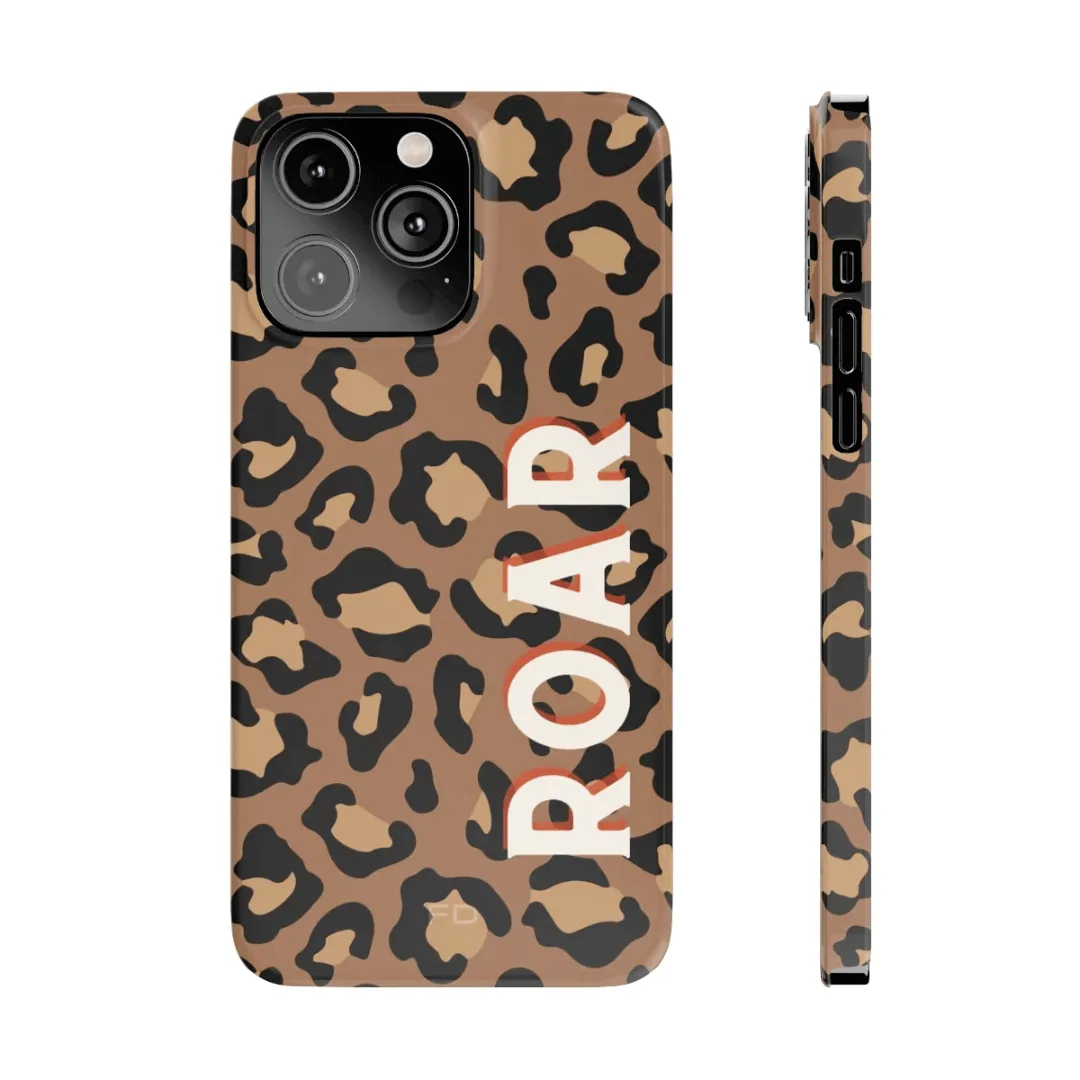 Leopard Print Slim Case for iPhone 14 Series