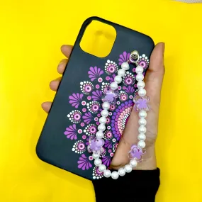 Mandala Mingle Purpearl Fall Chain Phone Cover