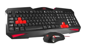 Mars Gaming Mcp1 Keyboard Mouse Included Black, Red