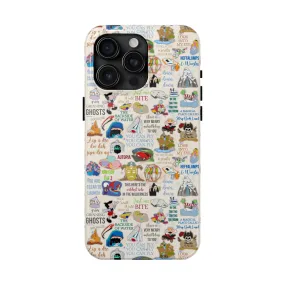 Mega Land Disney Rides Inspired Phone Case Gift Inspired Fan Art Iphone Quotes Disneyland Magic Kingdom World Ride Quotes