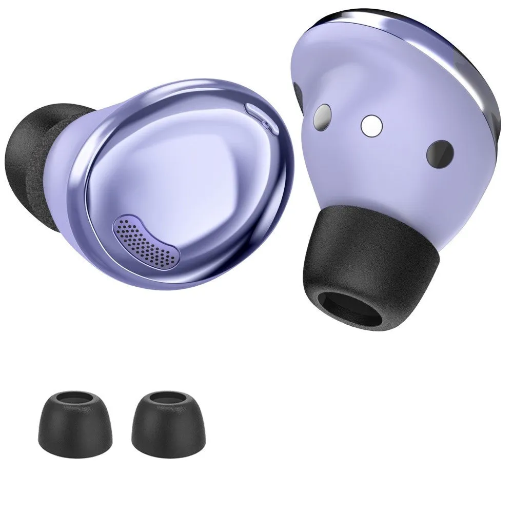 Memory Foam EarBuds Covers Til Samsung Galaxy Buds Pro / Buds2 Pro - Sort - Str. L