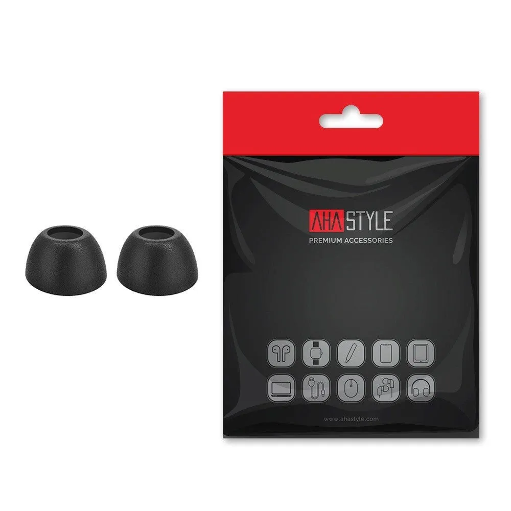 Memory Foam EarBuds Covers Til Samsung Galaxy Buds Pro / Buds2 Pro - Sort - Str. L