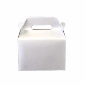 Mini Gable Boxes - SPARKLE WHITE (Set of 72)