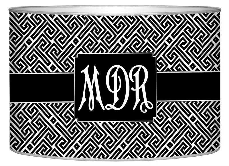 Monogrammed letter box